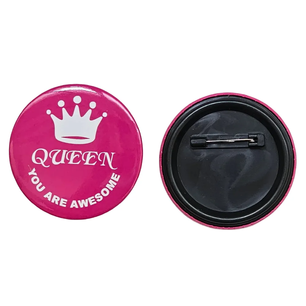Buy Queen You Are Awesome Badge for Women's Day Gift